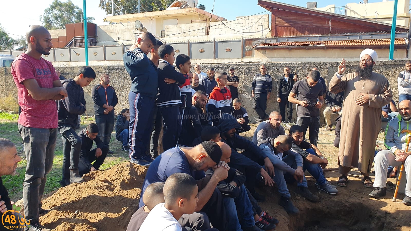  بالصور: تشييع جثمان السيد حجاج أبو حجاج في اللد 