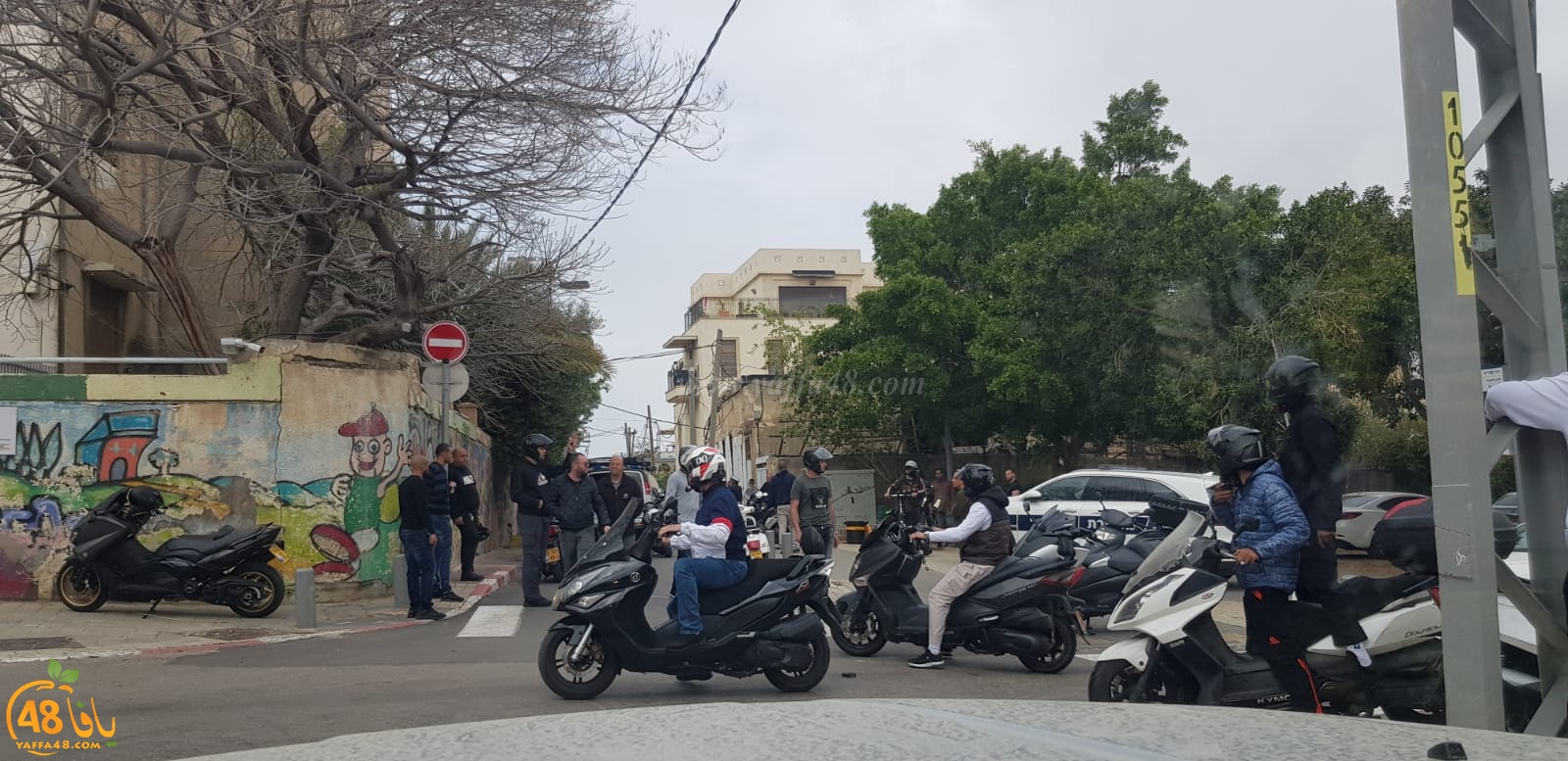 فيديو: مطاردة للشرطة واعتقالات واصابات في صفوف المواطنين بيافا 