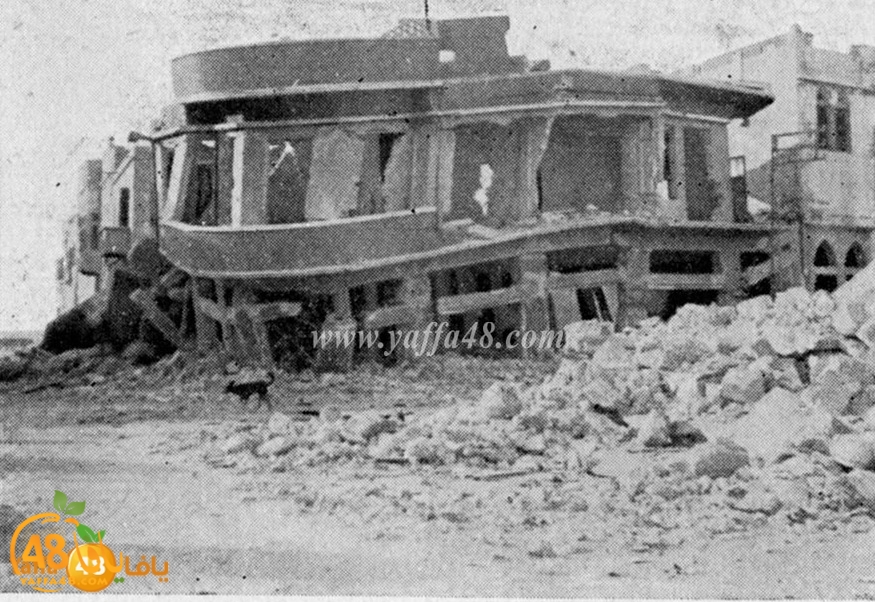 أيام نكبة | في مثل هذا اليوم من عام 1948 حي المنشية بيافا يتعرض لاعنف قصف مدفعي