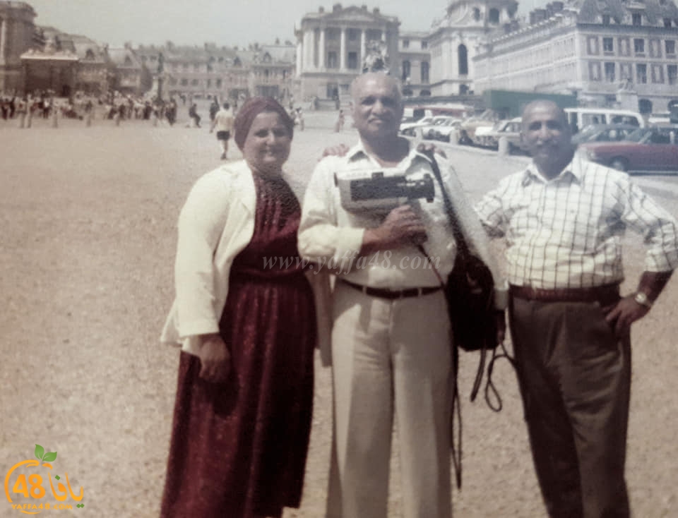 صور من ذكريات اللقاء الأول لأبناء عائلة مشهراوي من يافا في باريس عام 1985 