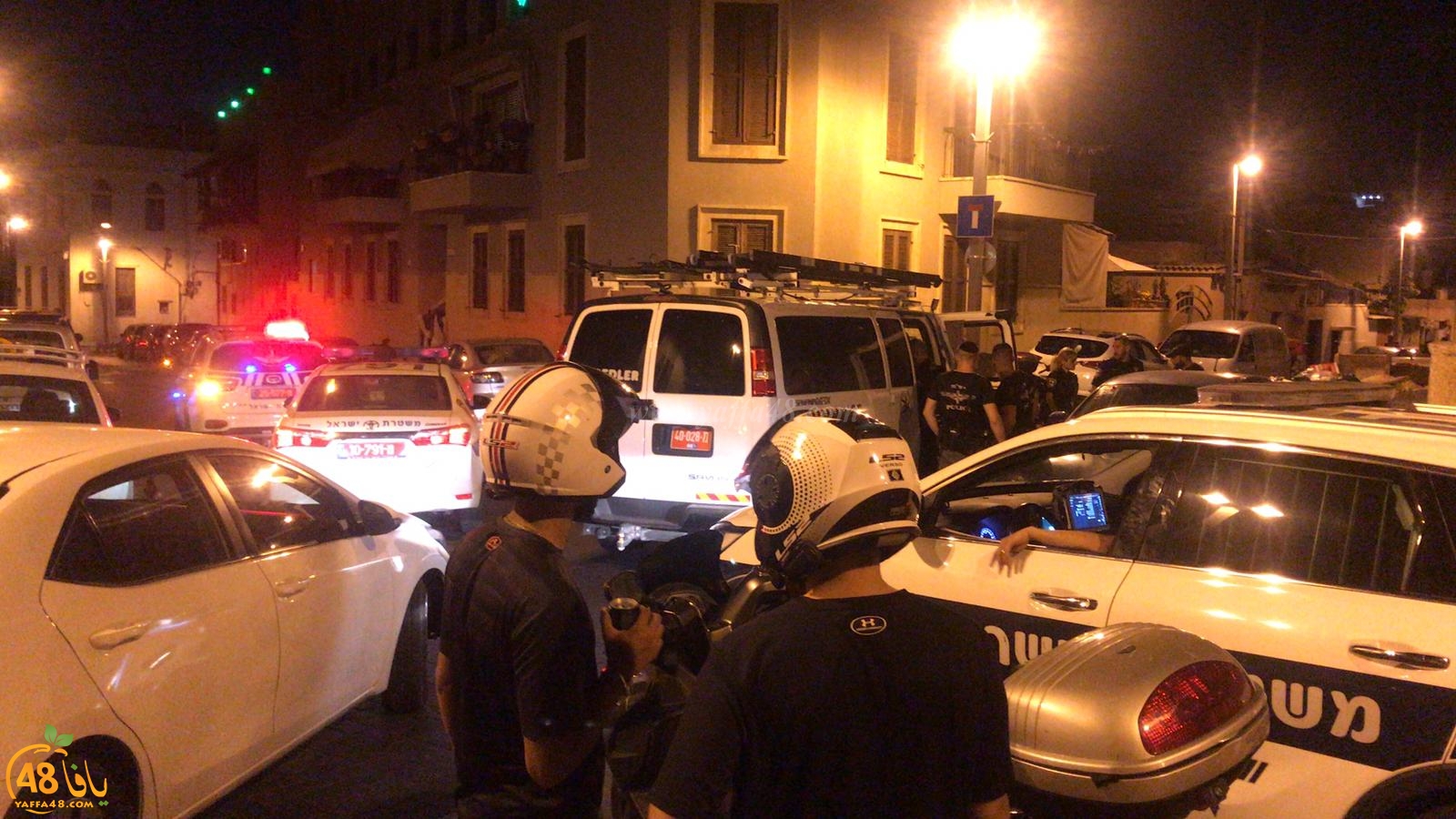  يافا: فجر اليوم - الشرطة تعتقل شاباً بعد مطاردته في شوارع المدينة 