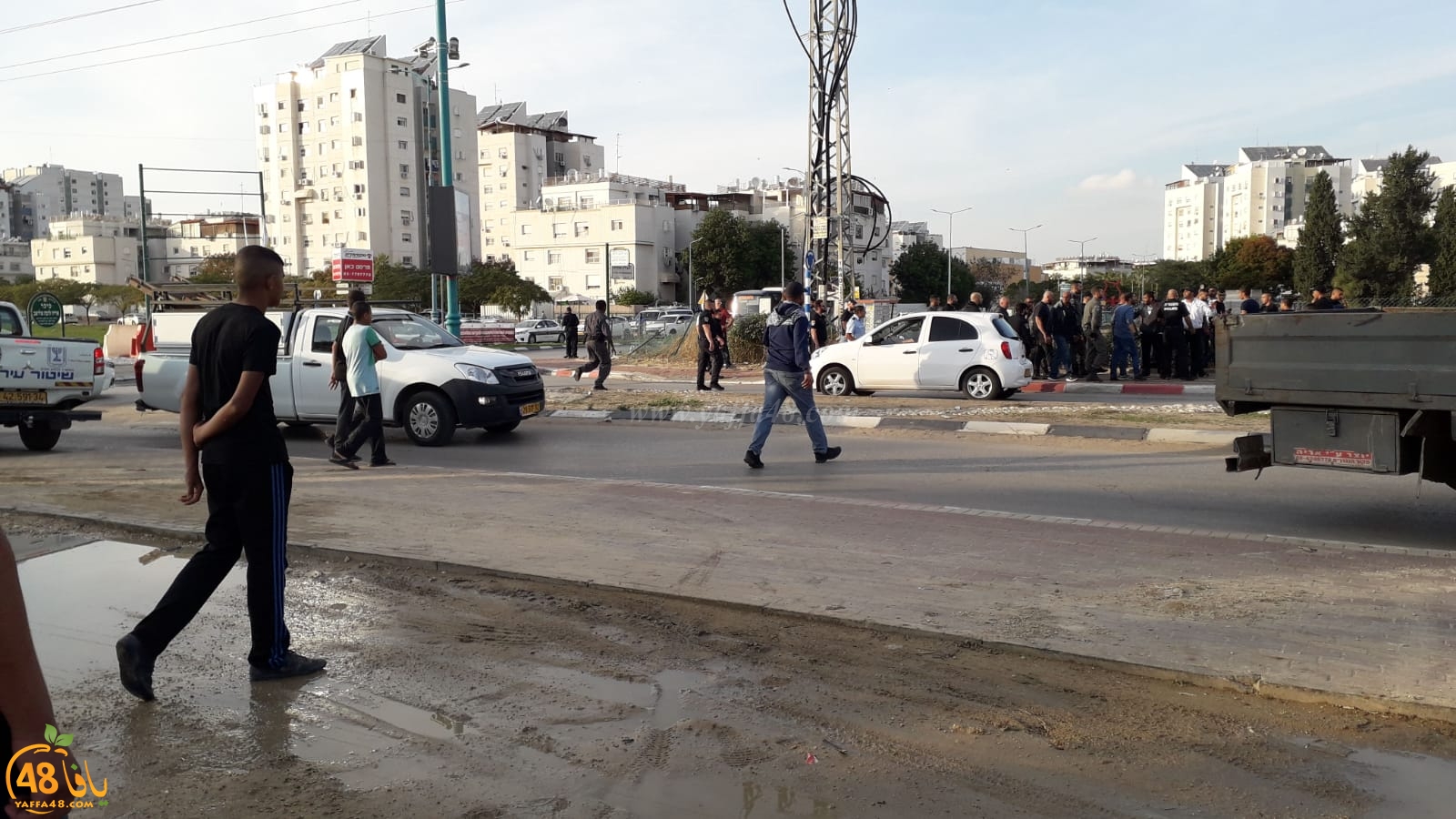 فيديو: تظاهرة في اللد احتجاجاً على هدم البيوت واعتقال 11 متظاهراً