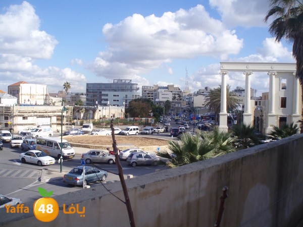  من أرشيف يافا 48 - صور لمقبرة القشلة بيافا قبل بناء الفندق 