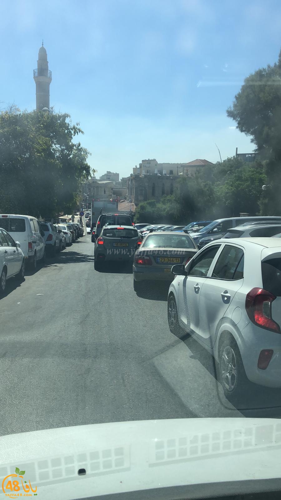 يافا: شرطة المرور تُوصي الجمهور بالانصياع لتعليماتها لتفادي الازمة المرورية