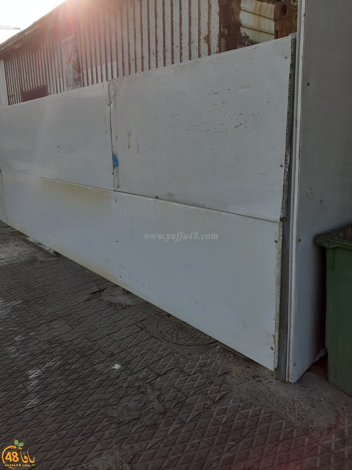 مبادرة صيادو يافا لطلاب المدارس للرسم على جدران مرفأ الميناء