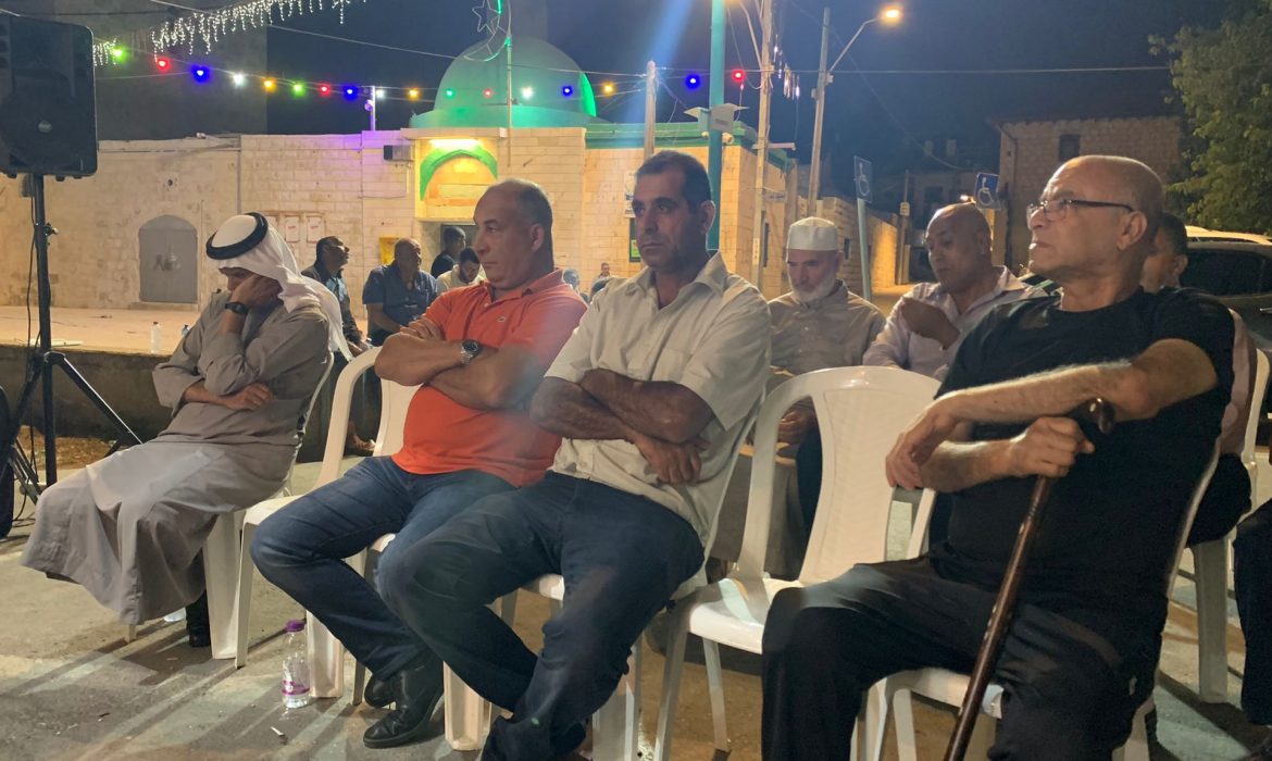 اللد: اختتام خيمة الاعتصام مع الشيخ يوسف الباز بمحاضرة للشيخ كمال خطيب 