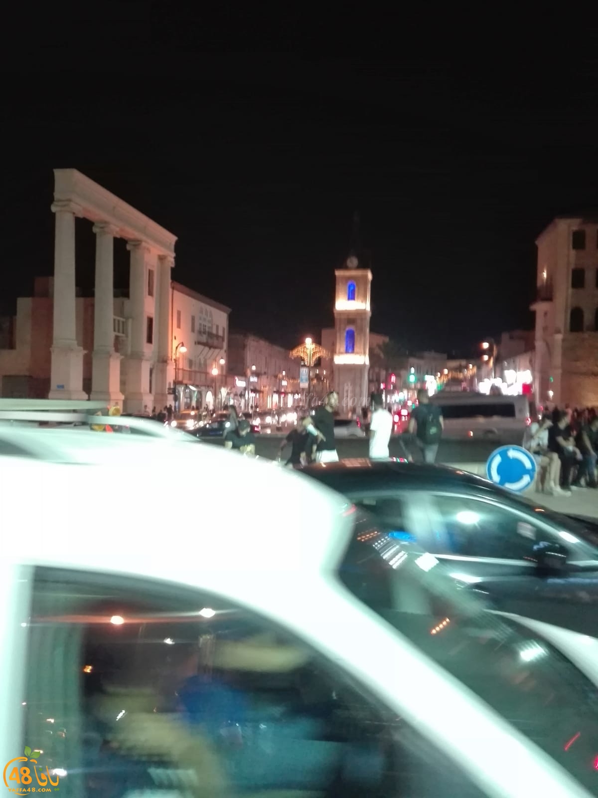يافا: إقبال كبير من الزوار وأزمة مروريّة خانقة تشهدها المدينة