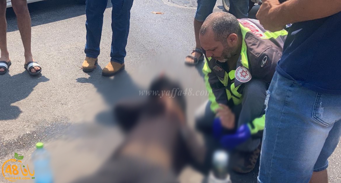 يافا: إصابة متوسّطة لراكب درّاجة ناريّة في حادث طرق