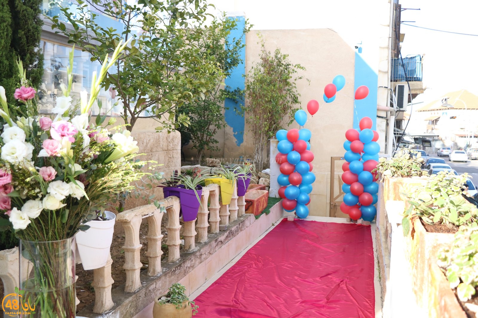 بالصور: افتتاح حضانة نبض بيافا باحتفال واستعراضات للأطفال