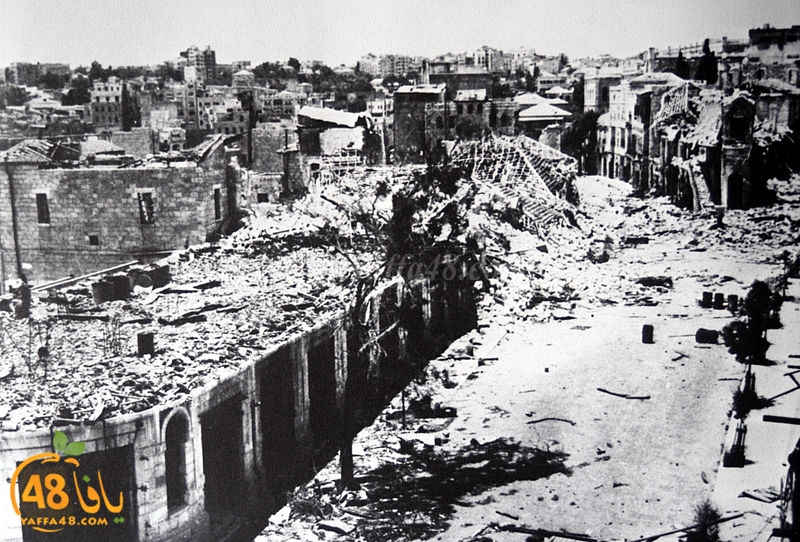  أيام نكبة| صور نادرة ليافا تُظهر حجم الدمار ومخلفات الحرب على المدينة