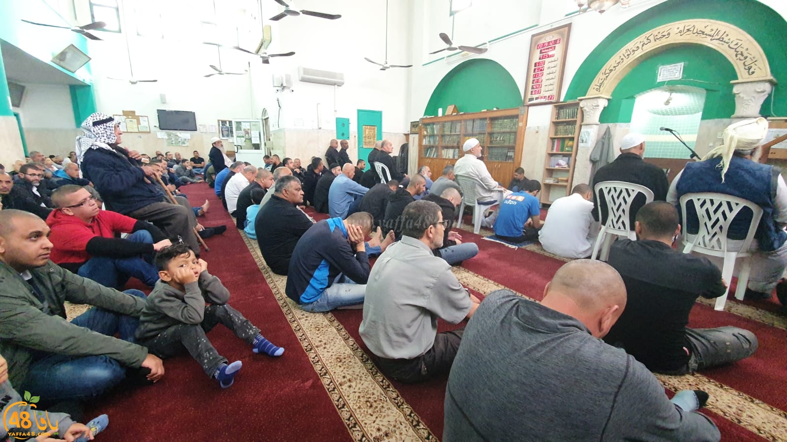فيديو: خطبة وصلاة الجمعة من مسجد الزيتونة في الرملة 