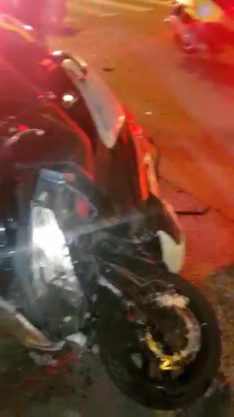 يافا: فجر اليوم - اصابة متوسطة لراكب دراجة نارية بحادث طرق