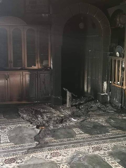 تدفيع الثمن في القدس : اضرام النار داخل مسجد في بيت صفافا 