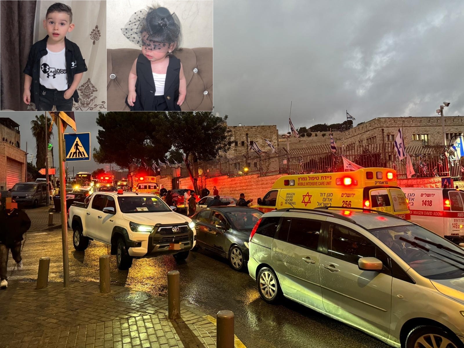 القدس: مصرع الطفلين محمد ونسب محمود الزغل اثر اندلاع حريق