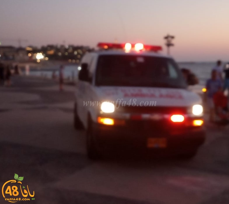 يافا :أعمال بحث عن غريق أمام شاطئ مسجد حسن بيك