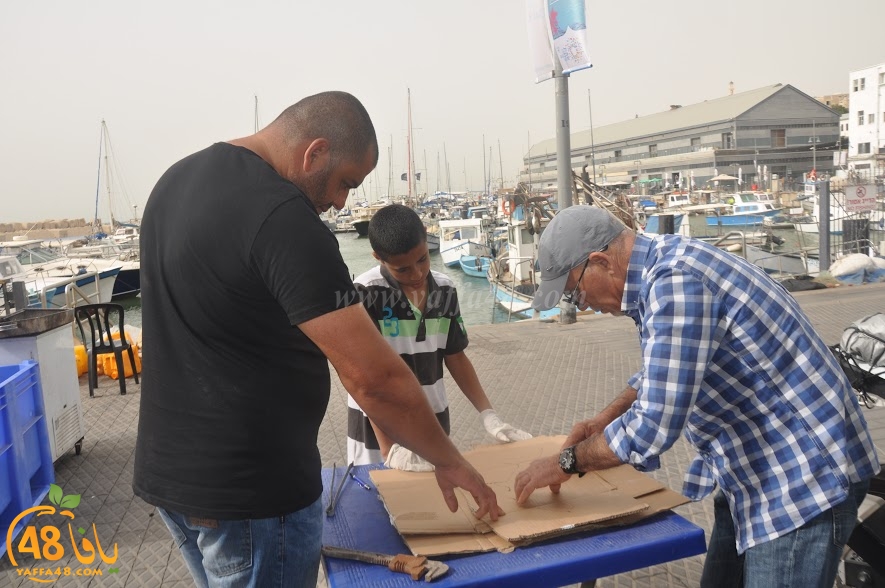 بالفيديو: حملة لتنظيف وتنظيم مخازن الصيادين في ميناء يافا 