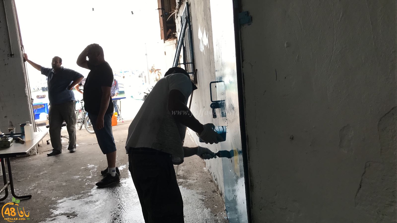 بالفيديو: حملة لتنظيف وتنظيم مخازن الصيادين في ميناء يافا 