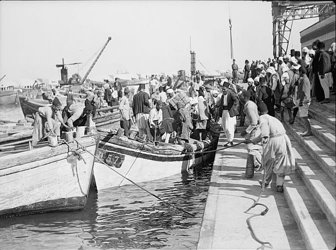 صور نادرة من ميناء يافا تنشر لأول مرة تعود إلى أعوام 1940-1942