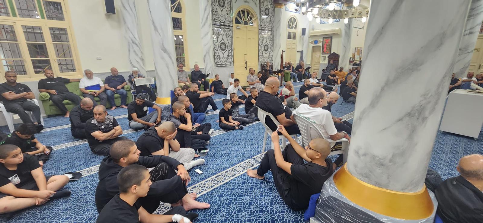 يافا: بالصور الأمسية الإيمانية الأسبوعية في مسجد النزهة وسط حضور غفير