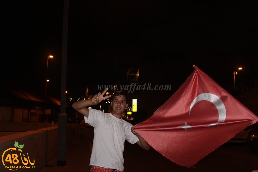   بالفيديو: سيارات تجوب مدينة يافا احتفالاً بفوز أردوغان بالانتخابات الرئاسية التركية