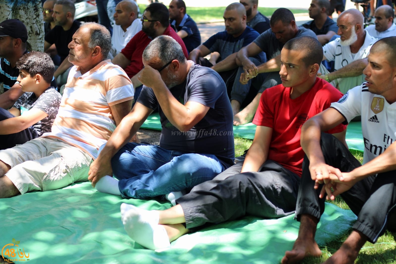 فيديو: صلاة جمعة حاشدة بحديقة العجمي في يافا استنكاراً لاعتداءات الشرطة المتكررة 