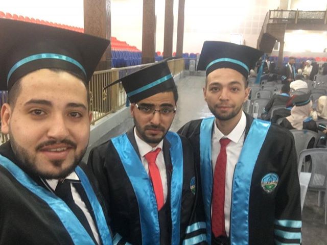  بالصور: تخرّج الطالب اليافاوي انس النونه من جامعة الزرقاء في الأردن 