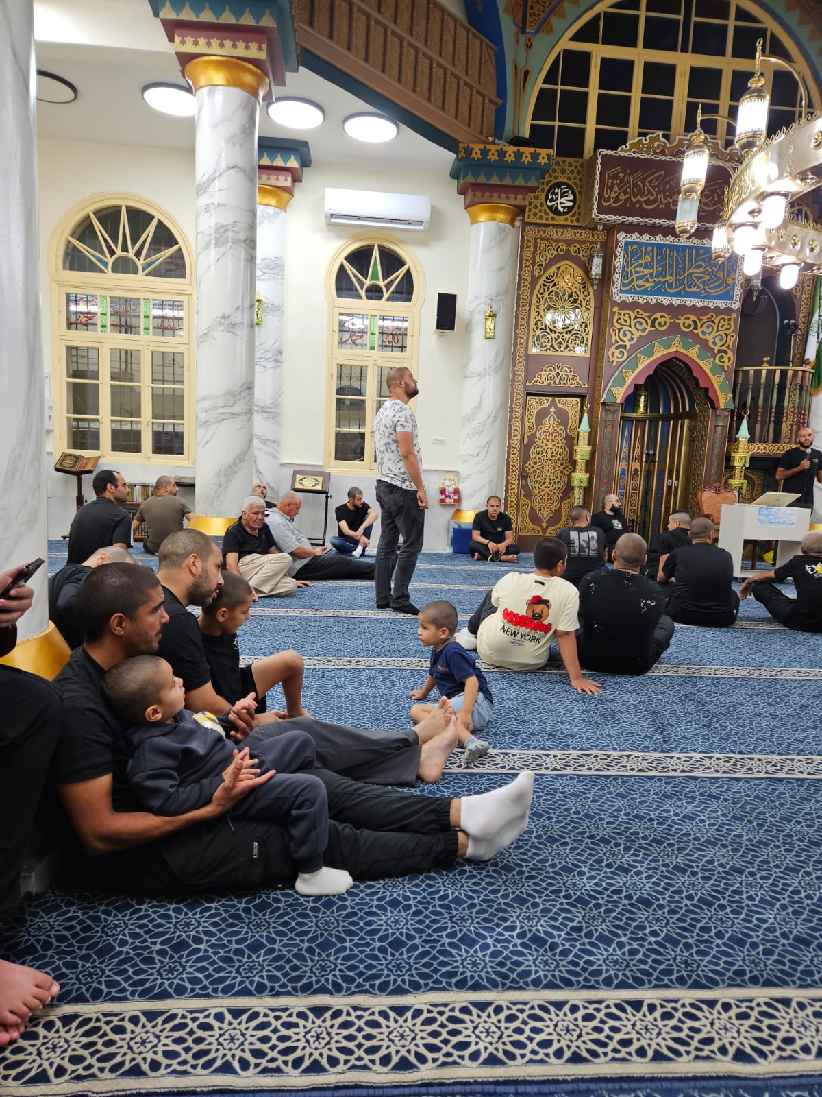 #يافا: بالصور الأمسية الإيمانية الأسبوعية (مجالس الإيمان) في مسجد النزهة