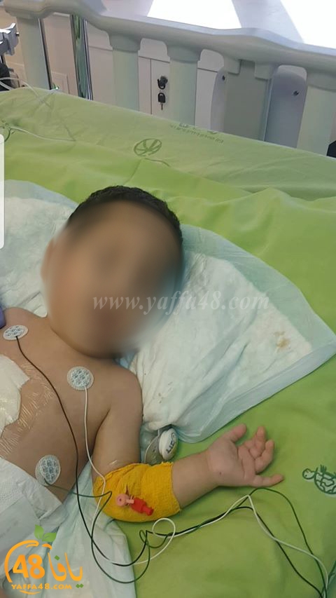  الرملة: والد الطفل عمار محمد المصري يطلب من الأهالي الدعاء لطفله بالشفاء العاجل