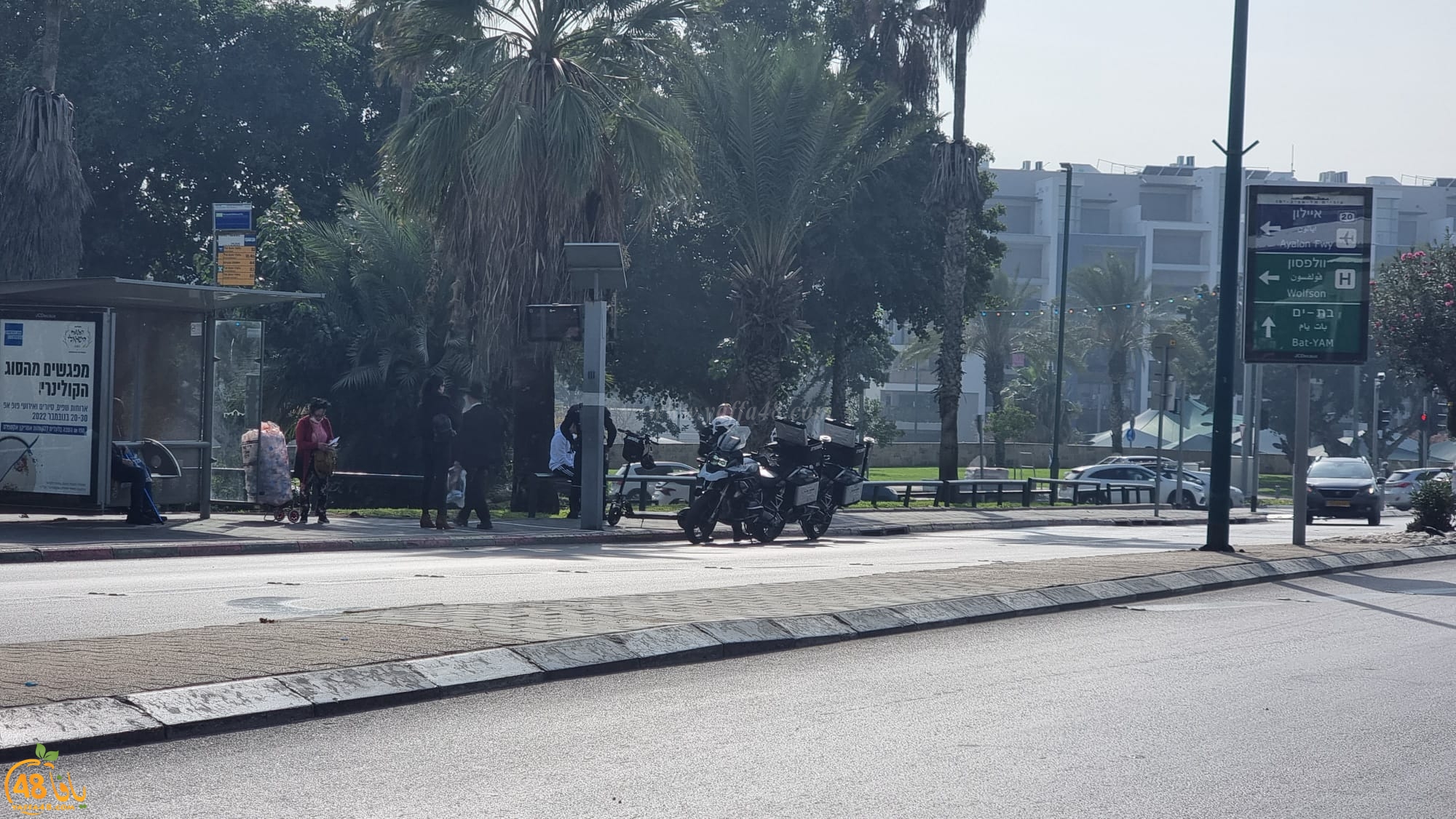   يافا: حملة واسعة لشرطة السير - اعتقال رجل وسيدة وتحرير مخالفات 