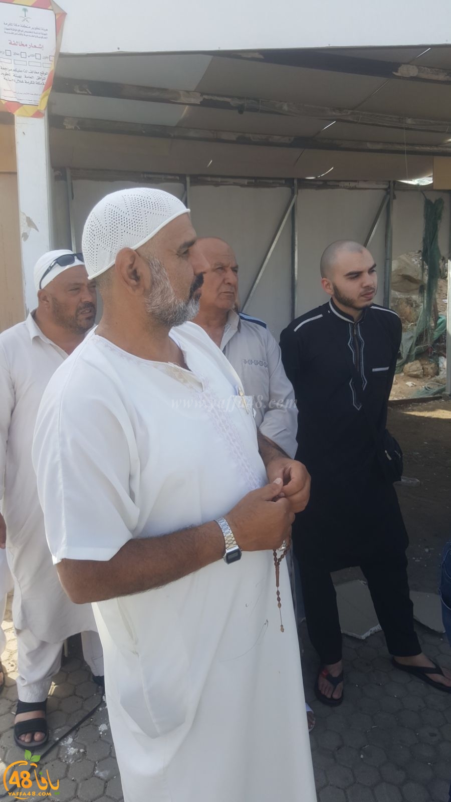  بالصور: معتمرو مدينتي اللد والرملة يزورون المشاعر المقدسّة في مكة المكرمة