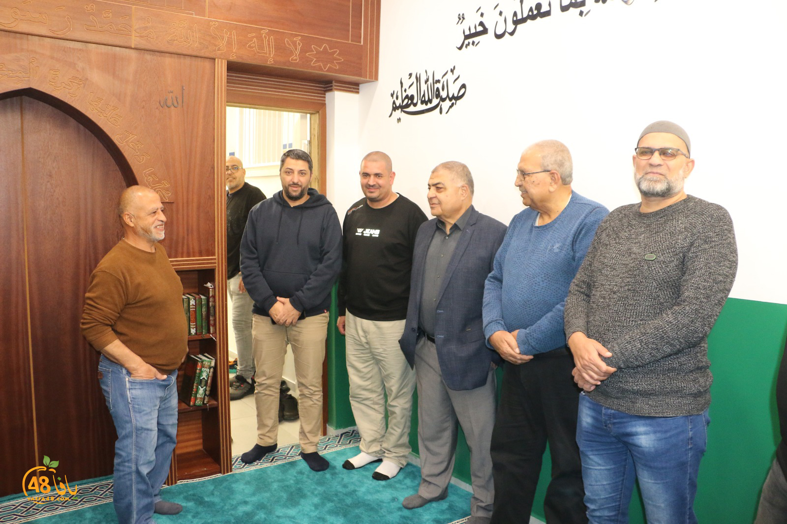  افتتاح مصلى في مدرسة حسن عرفة الابتدائية في يافا
