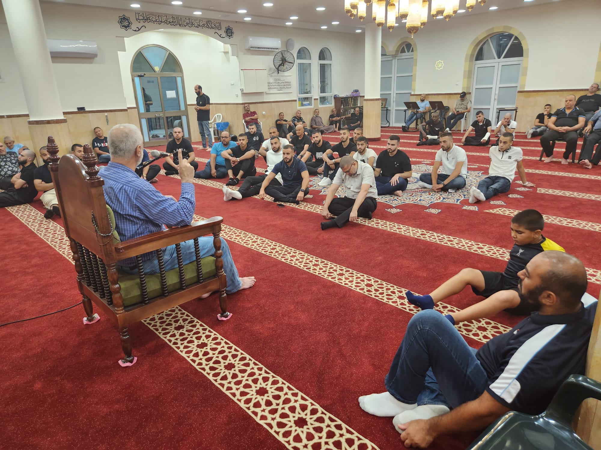 يافا: الشيخ عادل الفار يحل ضيفاً على مجالس النور في مسجد العجمي