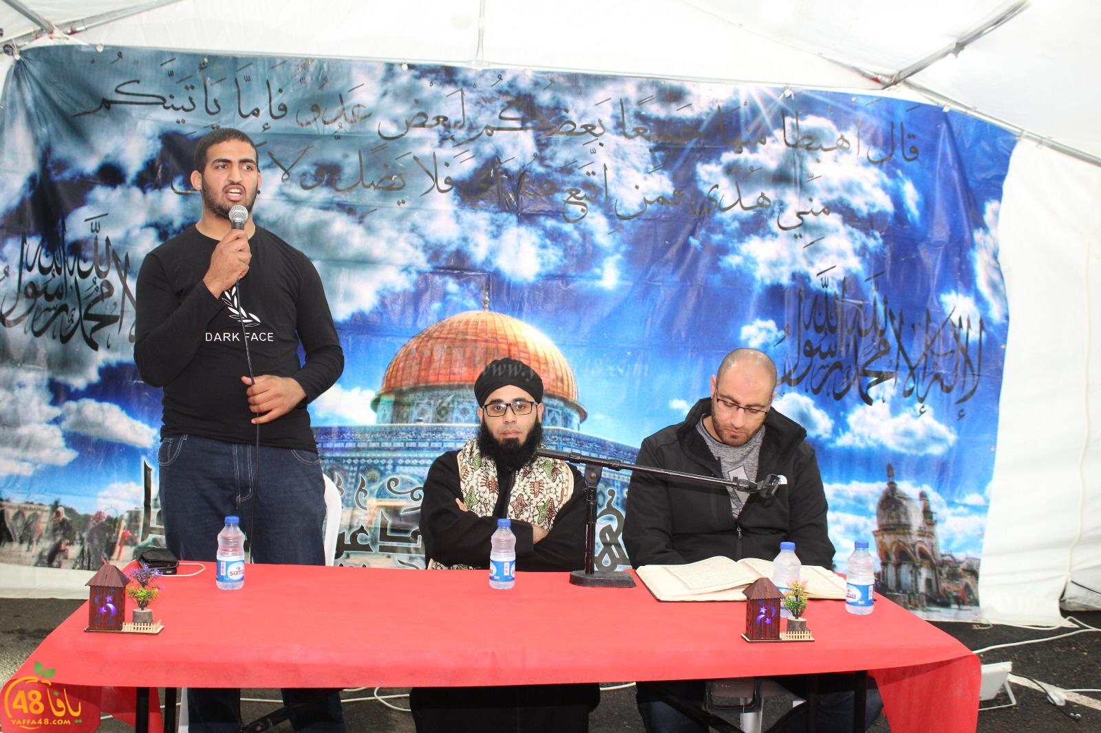 بالصور : خيمة الهدى تنظم أمسية دعوية في ضيافة عائلات أبو رحيمة وأبو دين وعنبتاوي