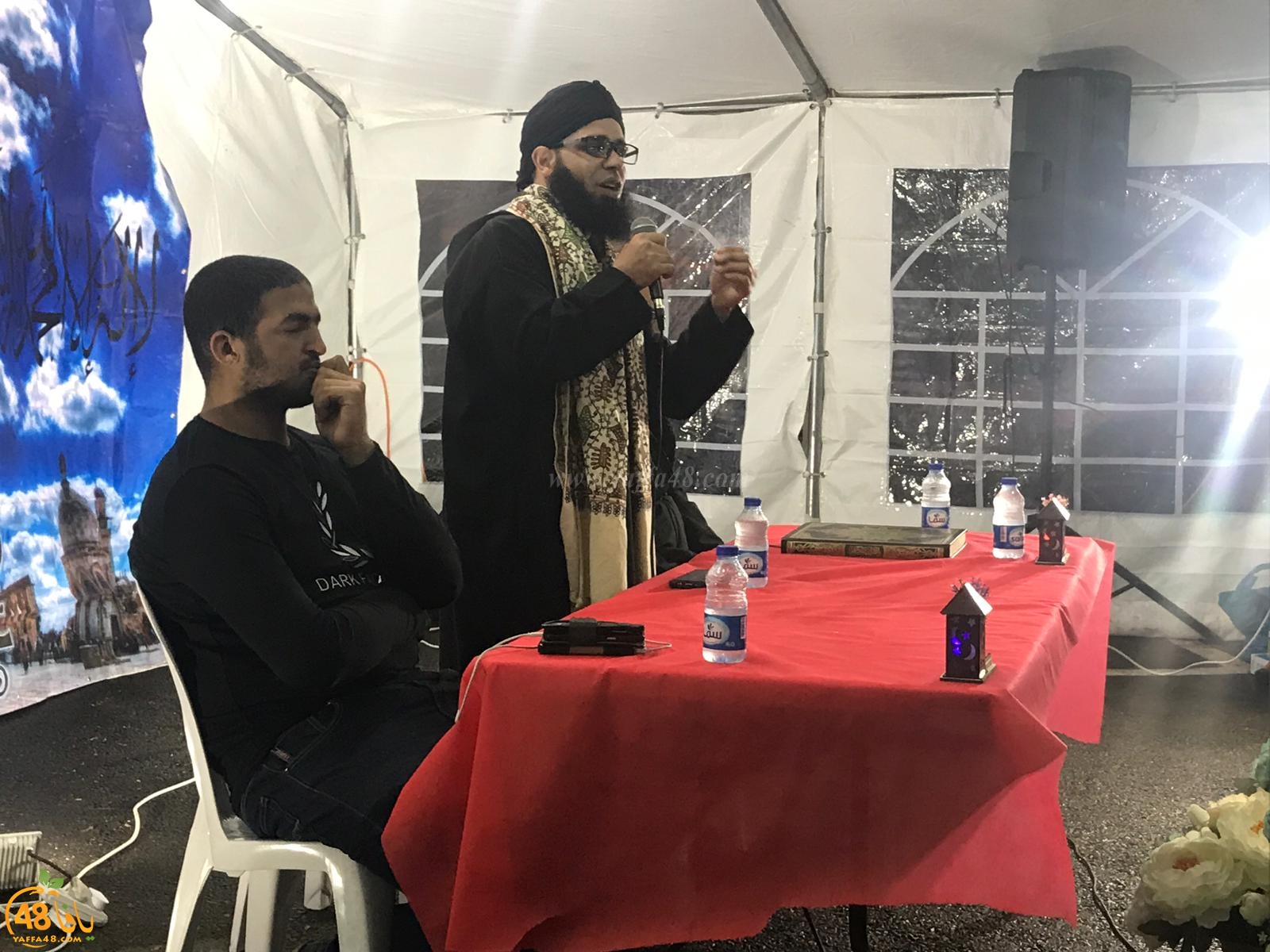 بالصور : خيمة الهدى تنظم أمسية دعوية في ضيافة عائلات أبو رحيمة وأبو دين وعنبتاوي