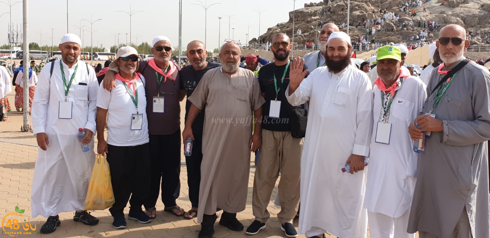  بالصور: حجاج مدينة يافا في جولة للمشاعر المقدّسة في مكة المكرّمة 