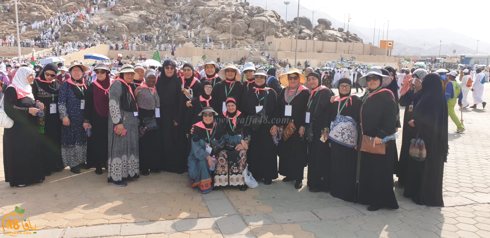  بالصور: حجاج مدينة يافا في جولة للمشاعر المقدّسة في مكة المكرّمة 