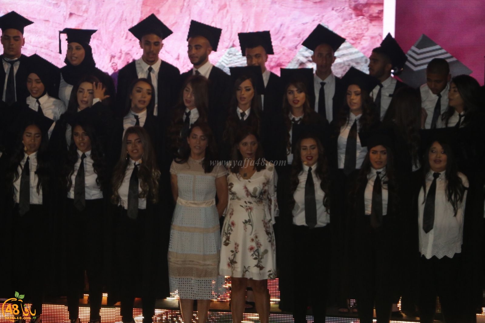 بالفيديو: مدرسة أجيال الثانوية بيافا تحتفل بتخريج فوجها الحادي عشر 