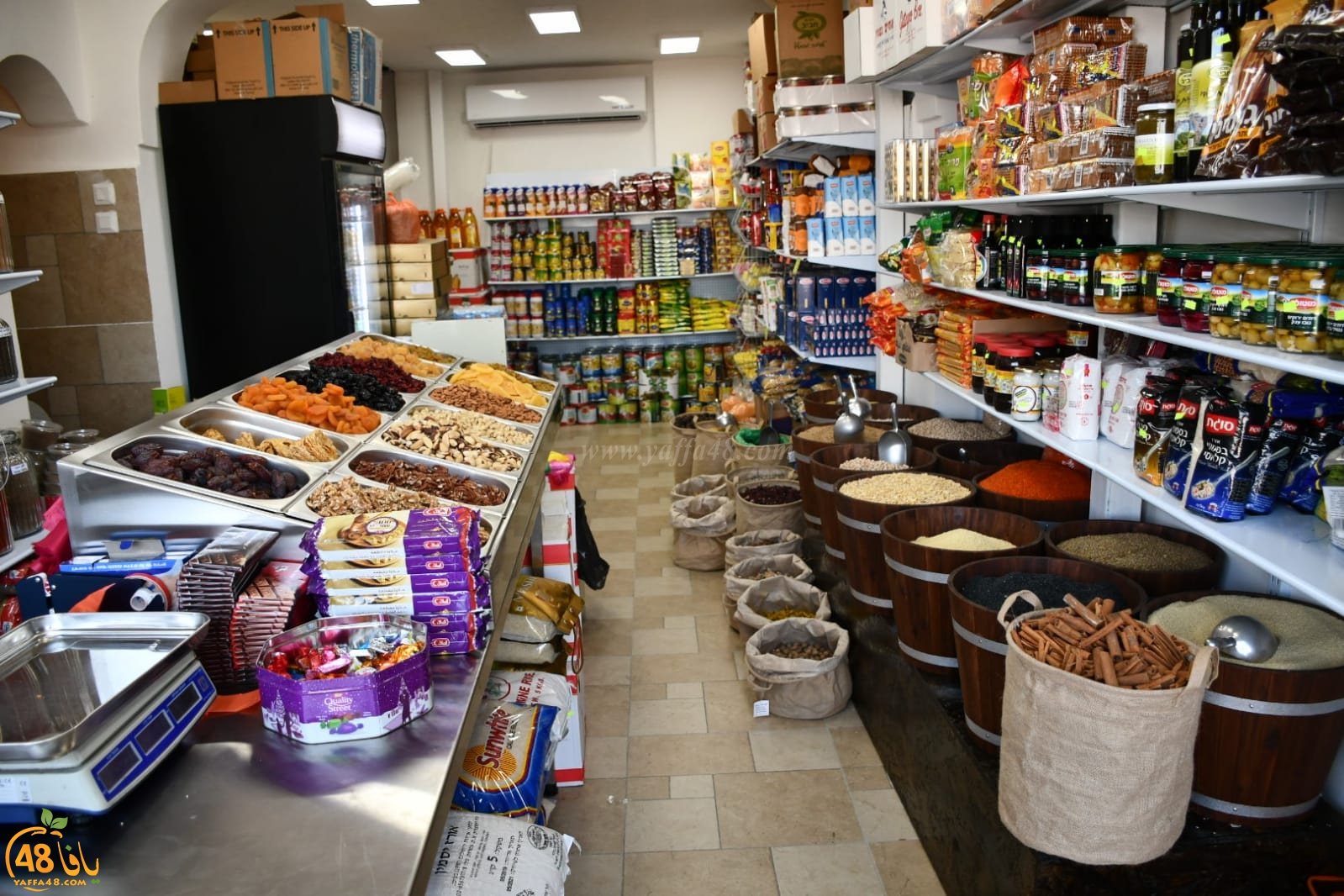  يافا: انتقال محل الزهراء للعطارة والمواد الغذائية الى شارع ييفت 92 