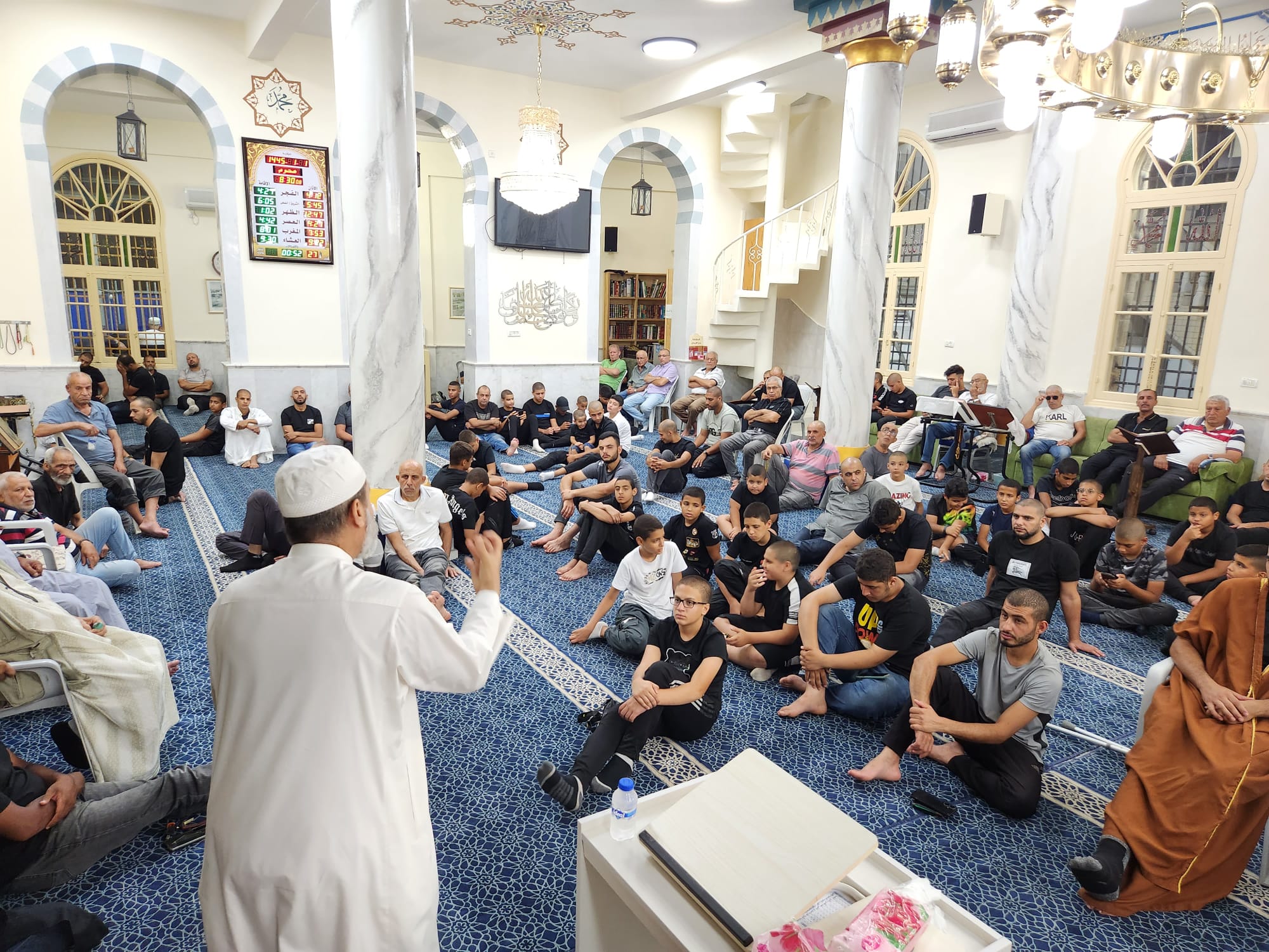 صور: إحياء ذكرى الهجرة النبوية بأمسية إيمانية في مسجد النزهة بيافا