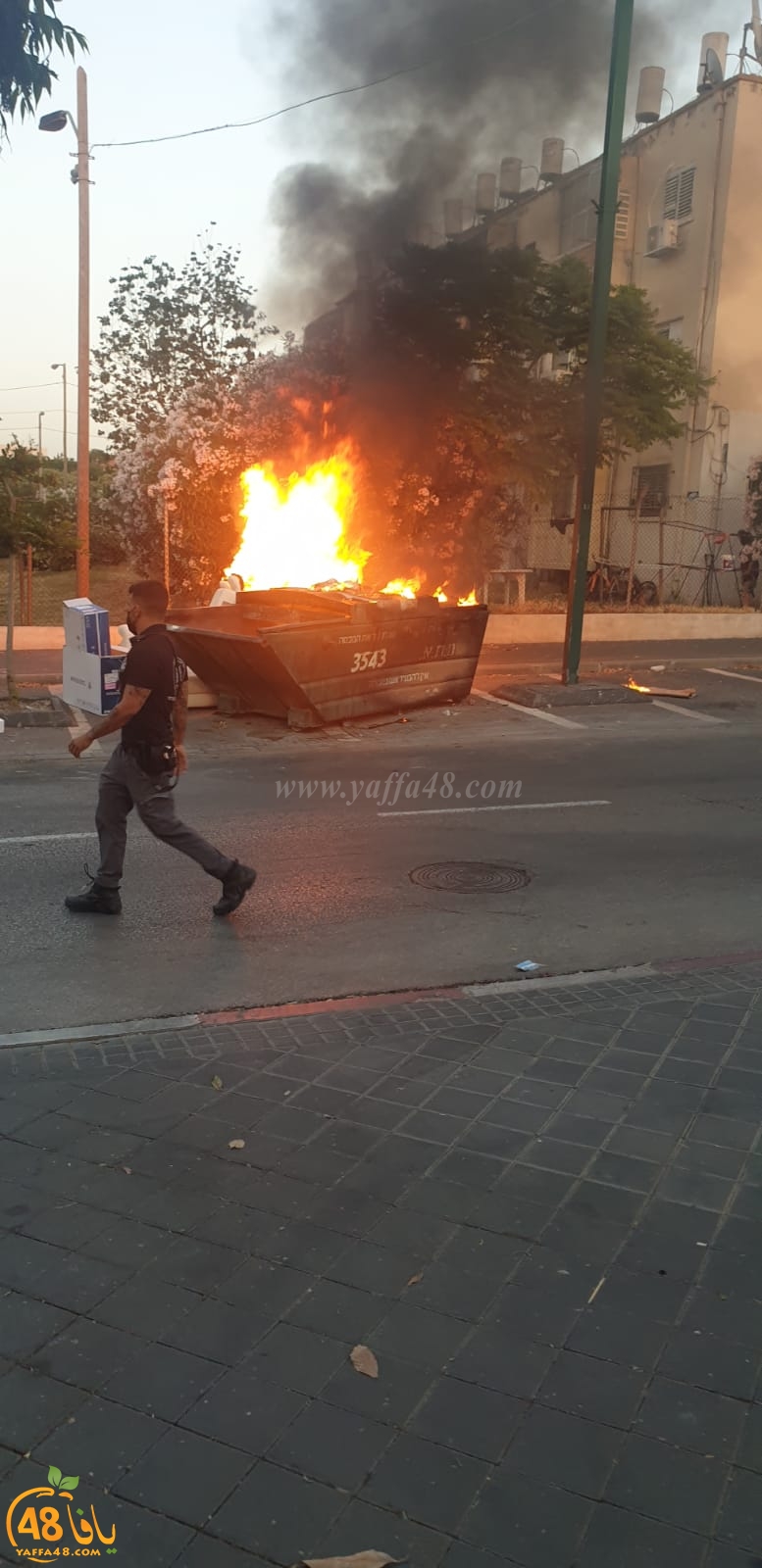  فيديو: تجدد المواجهات في شارع ييفت بمدينة يافا 