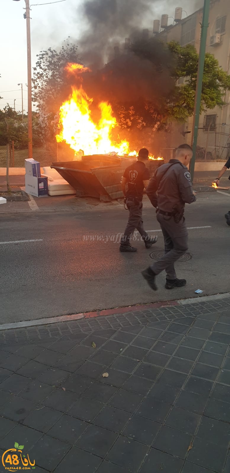  فيديو: تجدد المواجهات في شارع ييفت بمدينة يافا 