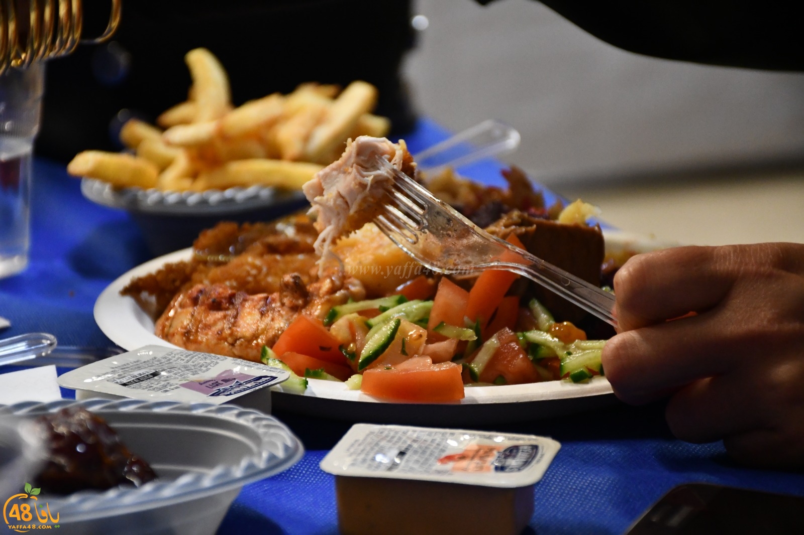  بالصور: الكلية الأكاديمية يافا تل ابيب تُنظم افطاراً جماعياً لطلابها 