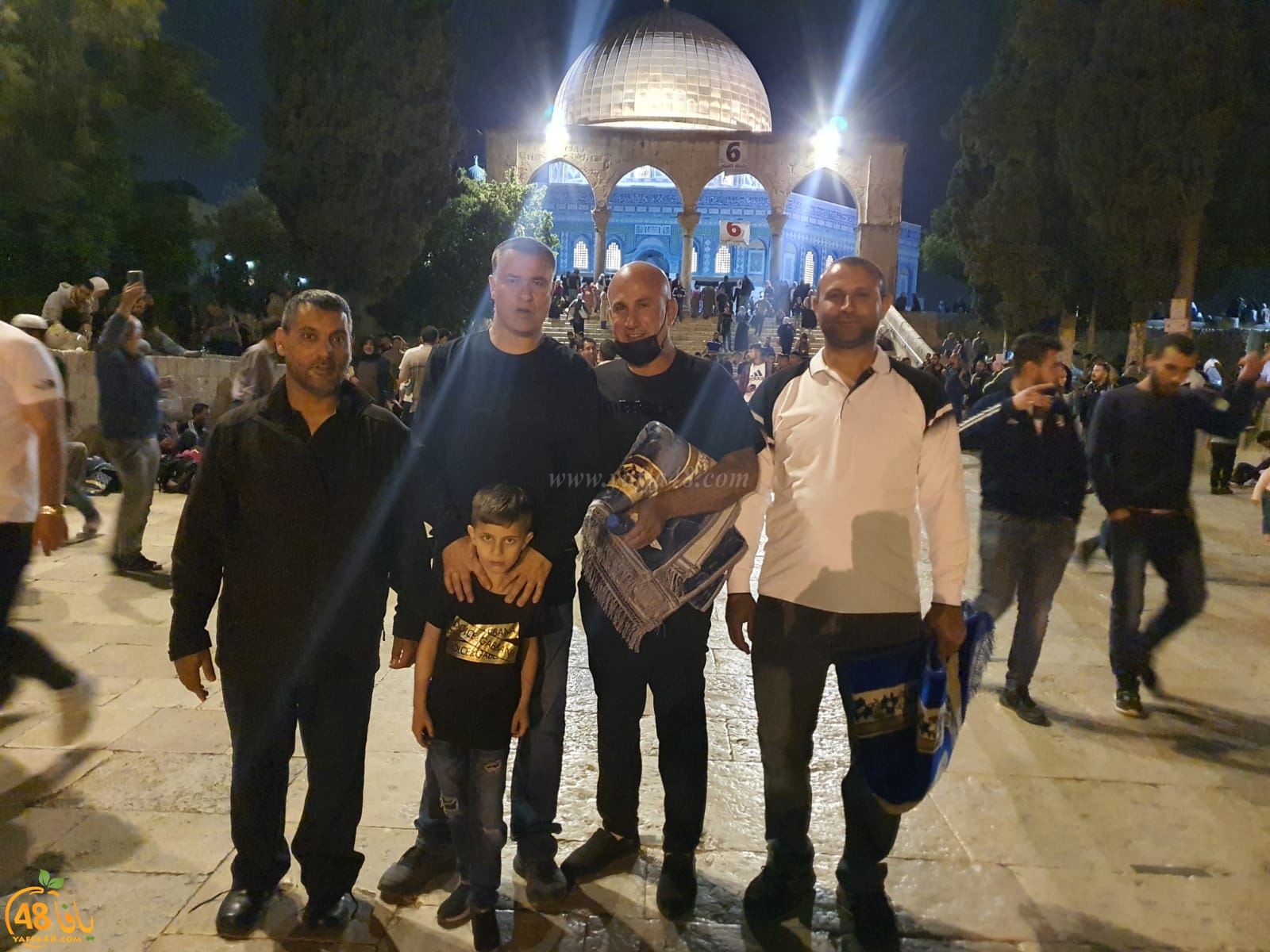 صور: أهالي مدينة اللد يشدّون الرحال إلى المسجد الأقصى المبارك 