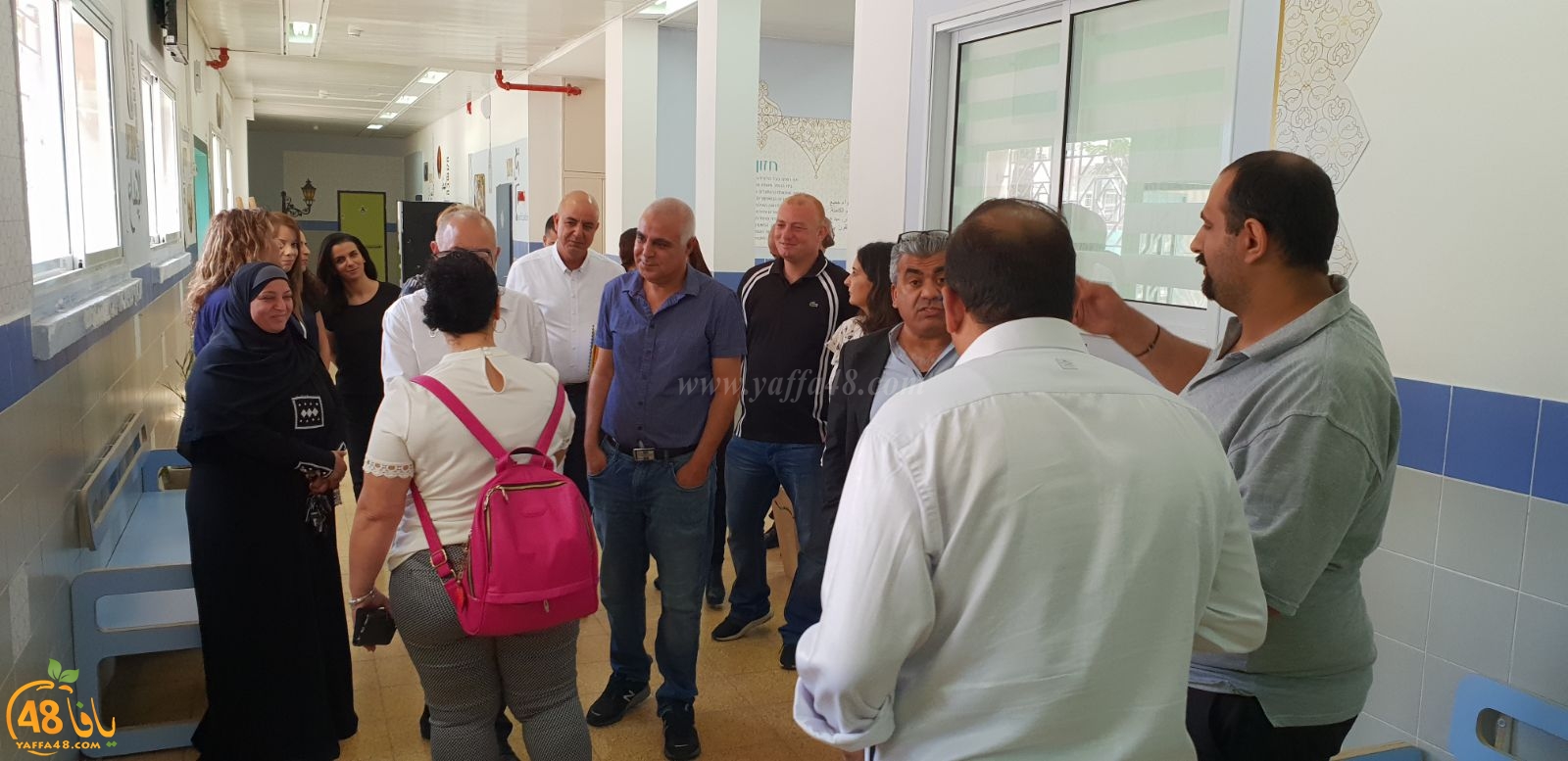 فيديو: وفد رفيع المستوى من وزارة المعارف والبلدية في زيارة لمدارس مدينة يافا 