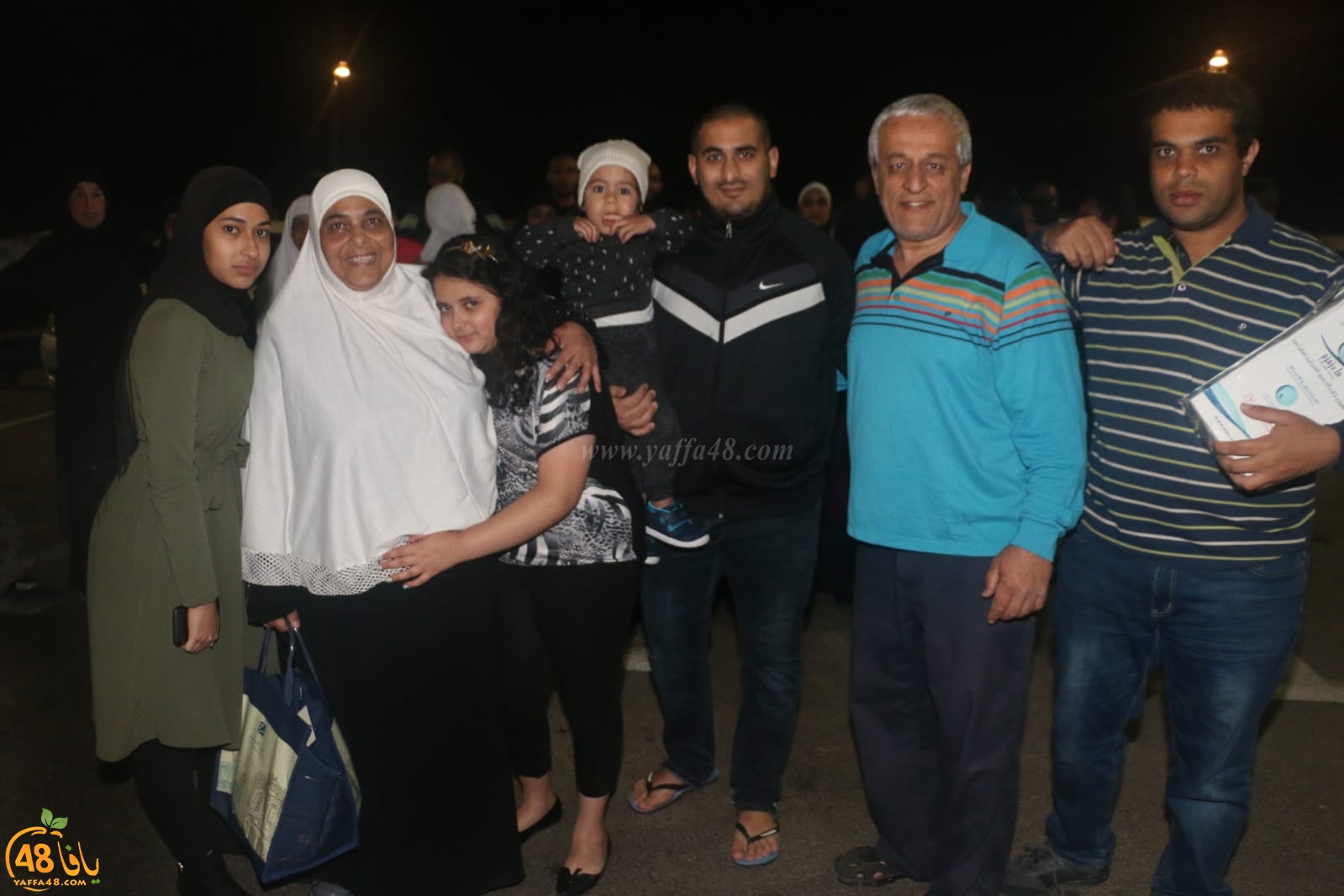 بالصور: عودة الفوج الثالث من معتمري مدينة يافا إلى ديارهم سالمين 