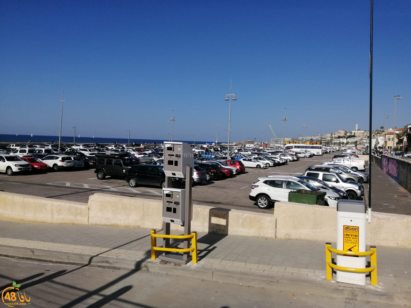 من بداية العام - تحصيل الرسوم مقابل ركن السيارات في مصف الميناء 