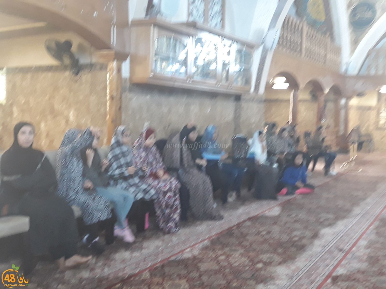 طلاب مدرسة حسن عرفة في زيارة لمسجد المحمودية 