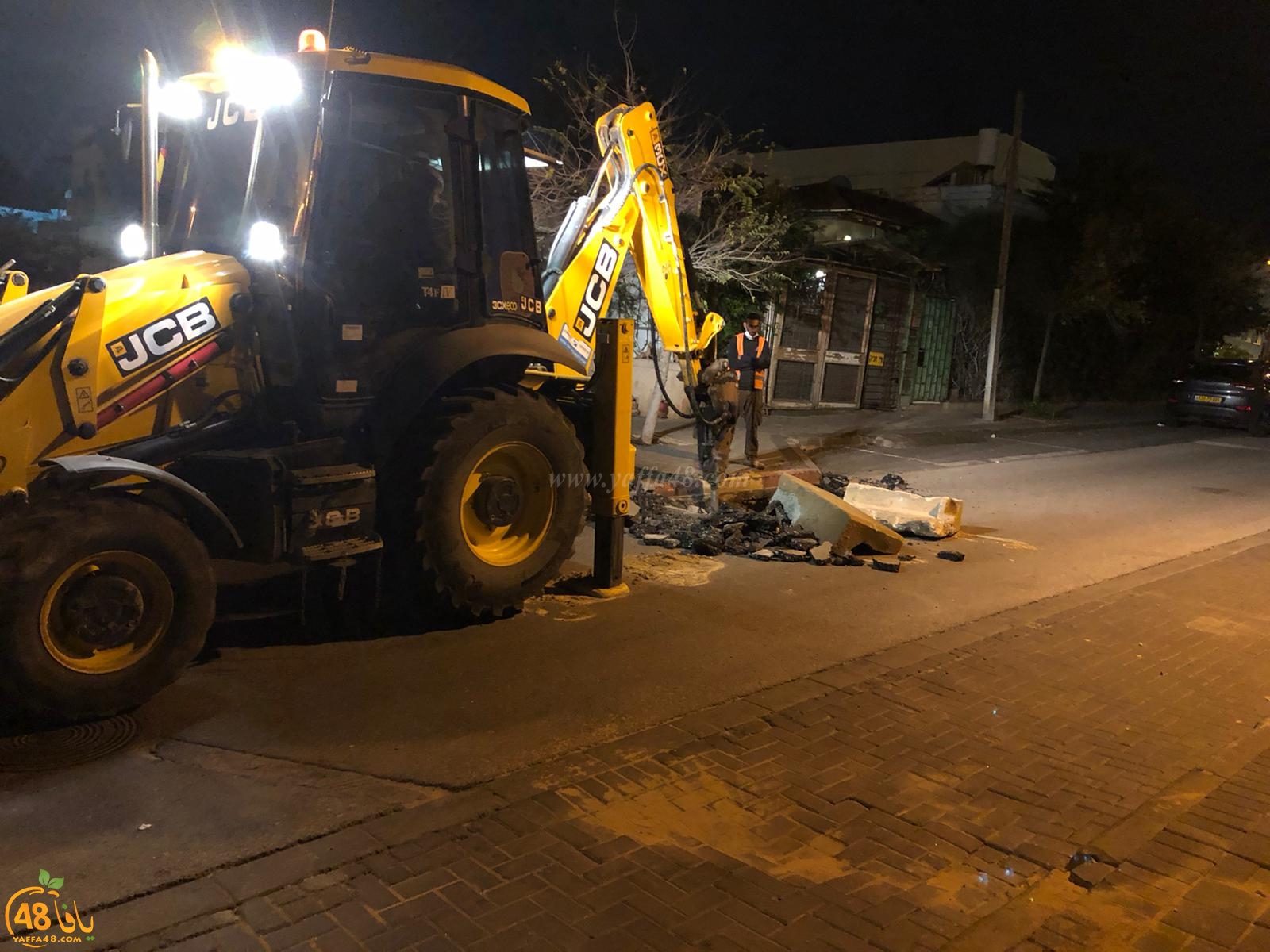 يافا: استياء من اعمال البلدية ليلاً لا يراعون مشاعر المرضى والنيام 