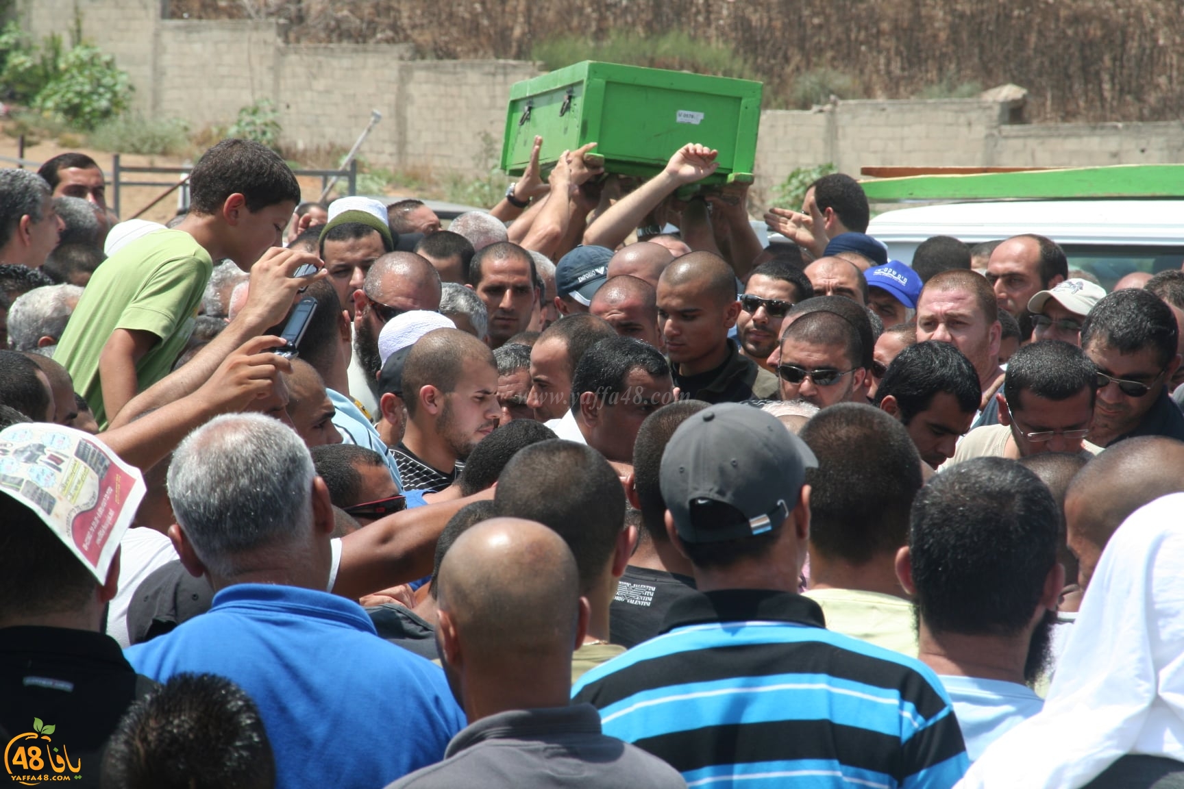 في ذكرى وفاته الـ12 - صور تُعرض لأول مرة من جنازة الشيخ بسام أبو زيد بيافا