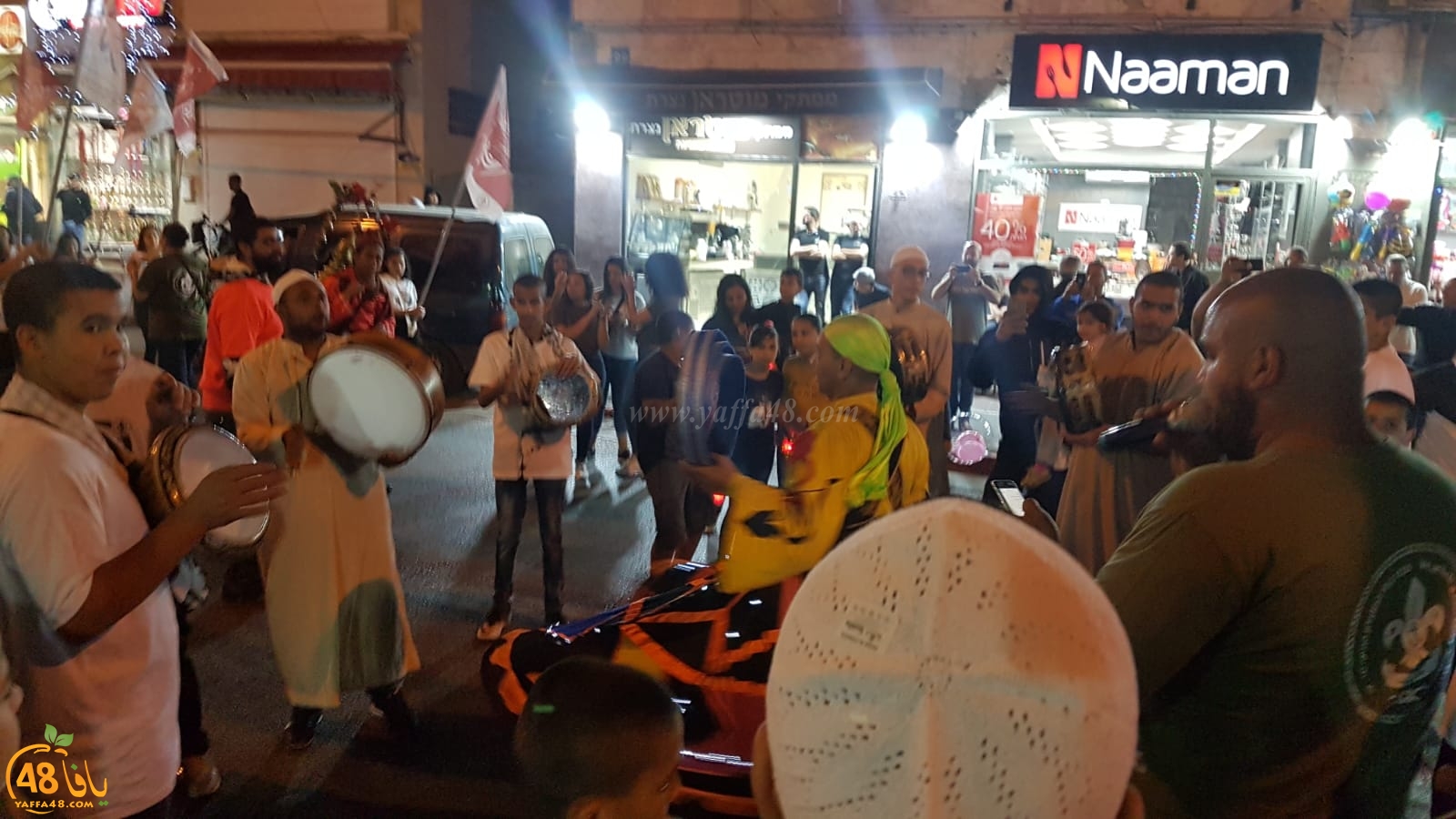 فيديو: مسيرة رمضانيّة ضمن فعاليات ليالي شهر رمضان في يافا 